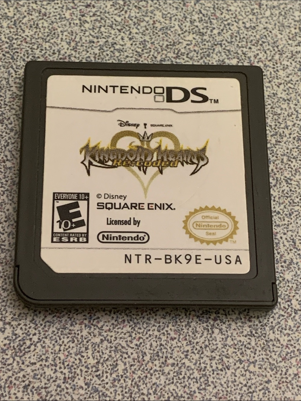 Nintendo DS - Kingdom Hearts: Re:coded - Game Card
